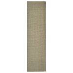 Tapis en sisal 3032244-3 Taupe - 66 x 250 cm