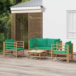 Salon de jardin 3028491-8 (lot de 5) Marron - Vert