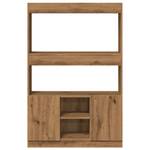 Highboard DE5616 Braun - Holzwerkstoff - 33 x 140 x 92 cm