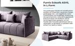 Ecksofa Asvil L Monolith 62 Altrosa