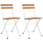 Bistrostuhl 3006379-1 (2er Set) Weiß - Massivholz - Holzart/Dekor - 39 x 79 x 45 cm