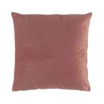 Coussin déco Velvetine Rouge - Textile - 40 x 40 x 40 cm