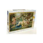 Puzzle Joseph Bernard Venus und Amor Papier - 28 x 6 x 37 cm