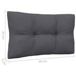 Garten-Lounge-Set (3-teilig) 3012380 Anthrazit - Schwarz