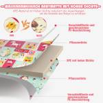 Baby Spielmatte faltbar Pink - Kunststoff - 180 x 2 x 200 cm