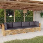 Garten-Lounge-Set 3028565-5 (4-teilig) Grau - Massivholz - Holzart/Dekor - 69 x 60 x 69 cm