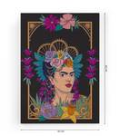 Frida Leinwand Kahlo-Rahmen 60x40
