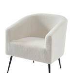 Fauteuil TOMMY Blanc - Textile - 70 x 75 x 69 cm