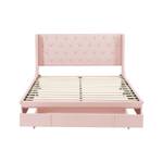 Lit double M038 Rose foncé