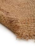 Juteteppich Sol Beige - Naturfaser - 115 x 1 x 115 cm