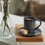 Espressotasse Matera Grau - Naturfaser - 2 x 7 x 6 cm