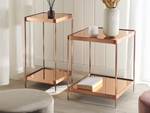 Table d'appoint ALSEA Cuivre - 29 x 60 x 29 cm