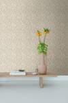 Tapete Blumenmuster 7362 Beige - 50 x 900 x 900 cm