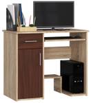 Schreibtisch JAY Classic Eiche Sonoma Dekor - Wenge Dekor