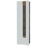 Vitrine Levin 5 LED Grau - Holzwerkstoff - 61 x 195 x 41 cm