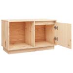 TV-Schrank D367 Braun - Massivholz - 35 x 44 x 74 cm