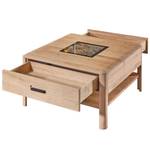 Wohnzimmer Morena 41 (4-teilig) Braun - Massivholz - Holzart/Dekor - 381 x 205 x 45 cm