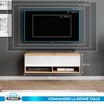 TV-Schrank Alyx 100c Wotan-Wei脽 LED ohne