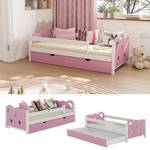 Lit pour enfant Jessica 40319 Doré rose - Blanc