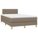 Boxspringbett 3017288-18 Taupe - 120 x 203 cm