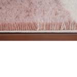 Wollteppich abgestuftes Pink - Echtfell - Textil - 200 x 3 x 300 cm
