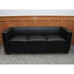 3er Sofa Lille Schwarz