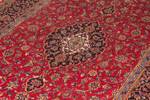 Keshan - 232x139cm Rot - Naturfaser - 139 x 1 x 232 cm