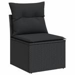 Gartensitzgruppe K3854(8-tlg) Schwarz - Massivholz - 69 x 62 x 62 cm