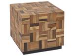 Table basse GAMETI Marron - Bois massif - 45 x 40 x 45 cm