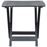 Tisch Grau - Kunststoff - 79 x 70 x 79 cm