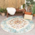 Vintage Gartenteppich R Santo Mandala Hellblau - 100 x 100 cm