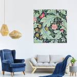Wandbild Floral Wallpaper 150 x 150 cm