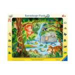 Puzzle Dschungel 24 Teile Papier - 25 x 5 x 35 cm