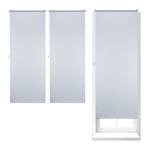 Lot de 3 stores blancs 80x210 cm 80 x 210 cm