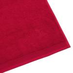 Superwuschel drap de douche 2 pièces Rouge