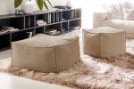 Hocker ALEA Cord Taupe