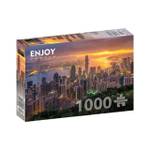 Puzzle Sie Hongkong bei Sonnenaufgang Papier - 24 x 5 x 34 cm