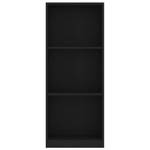 Bücherregal 3016500-2 Schwarz - 40 x 109 cm