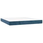 Boxspringbett 3017268-15 Dunkelblau - Breite: 180 cm