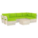 Mobilier de jardin (lot de 7) 3016490-17 Vert - Vert clair