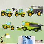 Erntemaschine, Traktor und Co 60 x 60 cm