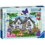 Delphinium Puzzle Cottage Teile 1000