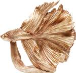 Deko Figur Betta Fish Gold - Kunststoff - 34 x 37 x 14 cm