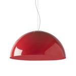 Suspension Cassis Rouge brillant - Abat-jour diamètre : 60 cm