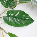 Guirlande artificielle Monstera Vert - Matière plastique - 34 x 10 x 115 cm