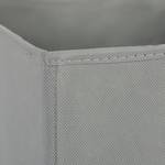 Boîte de rangement en tissu en lot de 12 Gris - Argenté - Papier - Textile - 30 x 30 x 30 cm