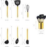 Küchenhelfer-Set EW-KS-7020G 7-tlg Gold - Anzahl Teile im Set: 7