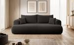 3-Sitzer Schlafsofa OVO Grau - Textil - 250 x 92 x 110 cm