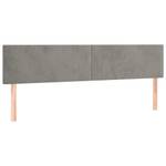 Boxspringbett 3017290-4 Hellgrau - Breite: 200 cm