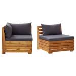 Garten-Lounge-Set (2-teilig) 3001853-5 Grau